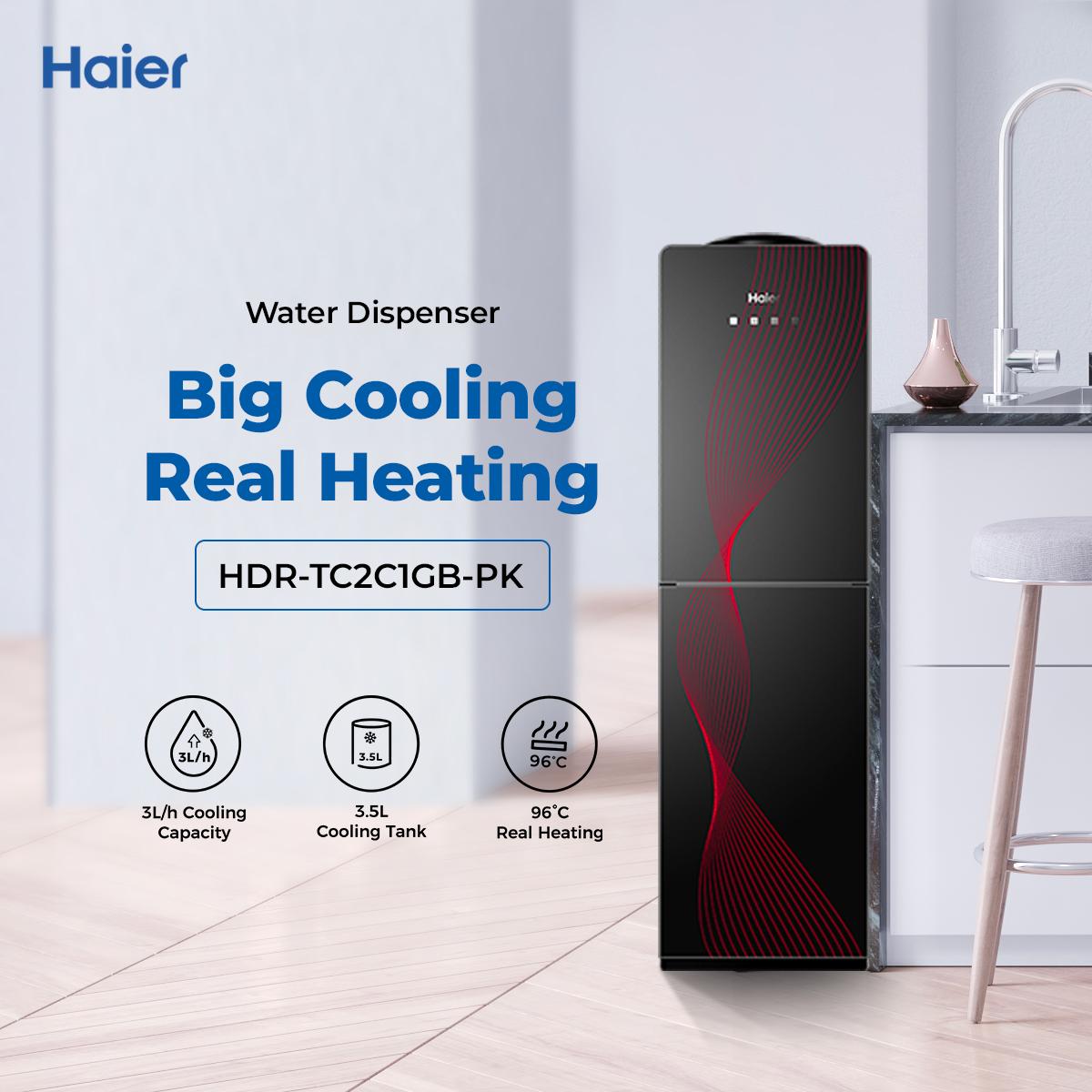 Refrigerator - Water Dispenser - Hot + Cold - HDR-TC2C1GB+