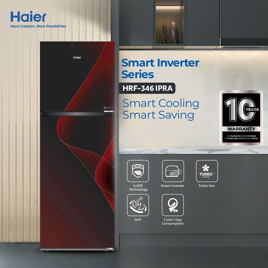 Haier HRF-346 IPRA/IPGA Refrigerator