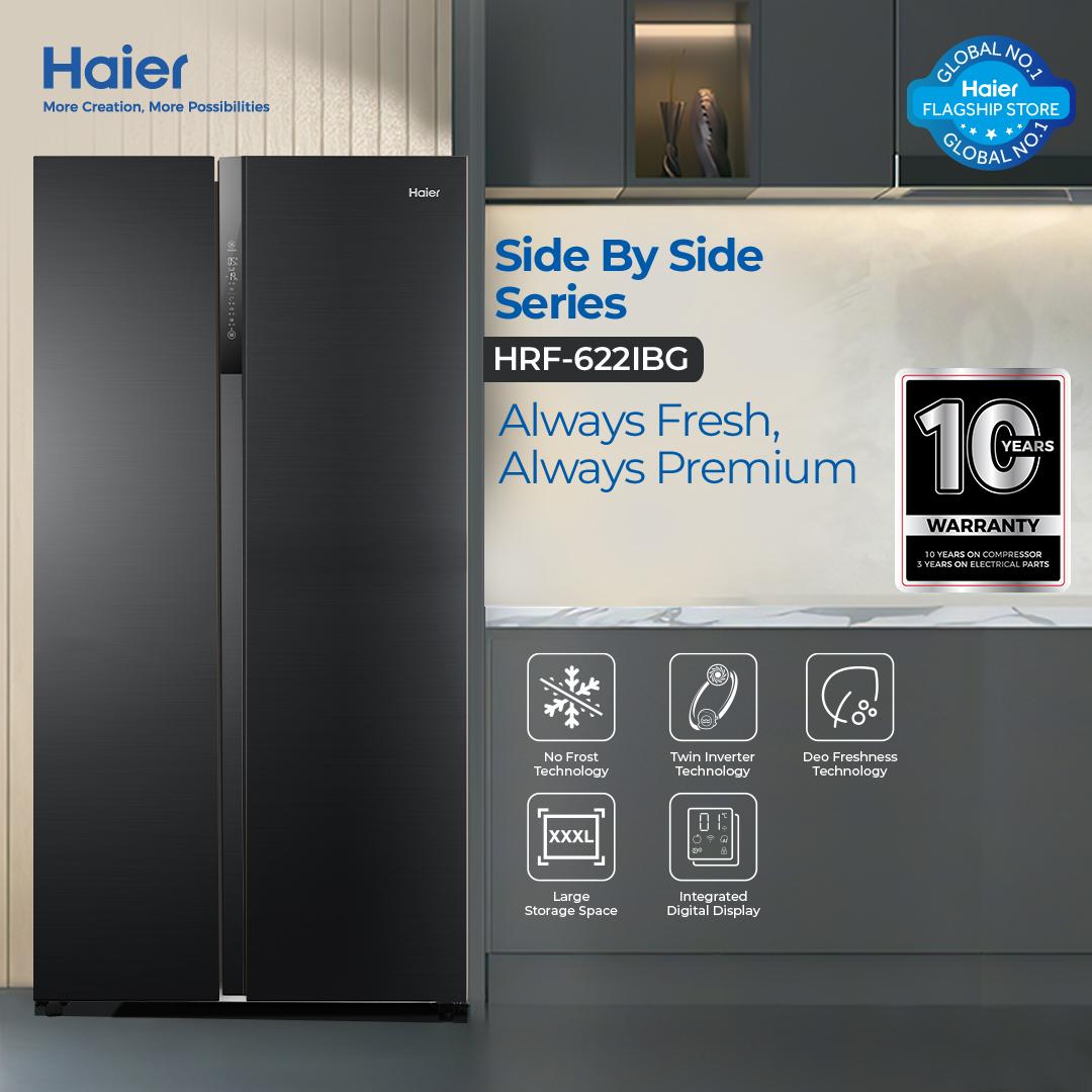 Haier HRF-622IBG Refrigerator