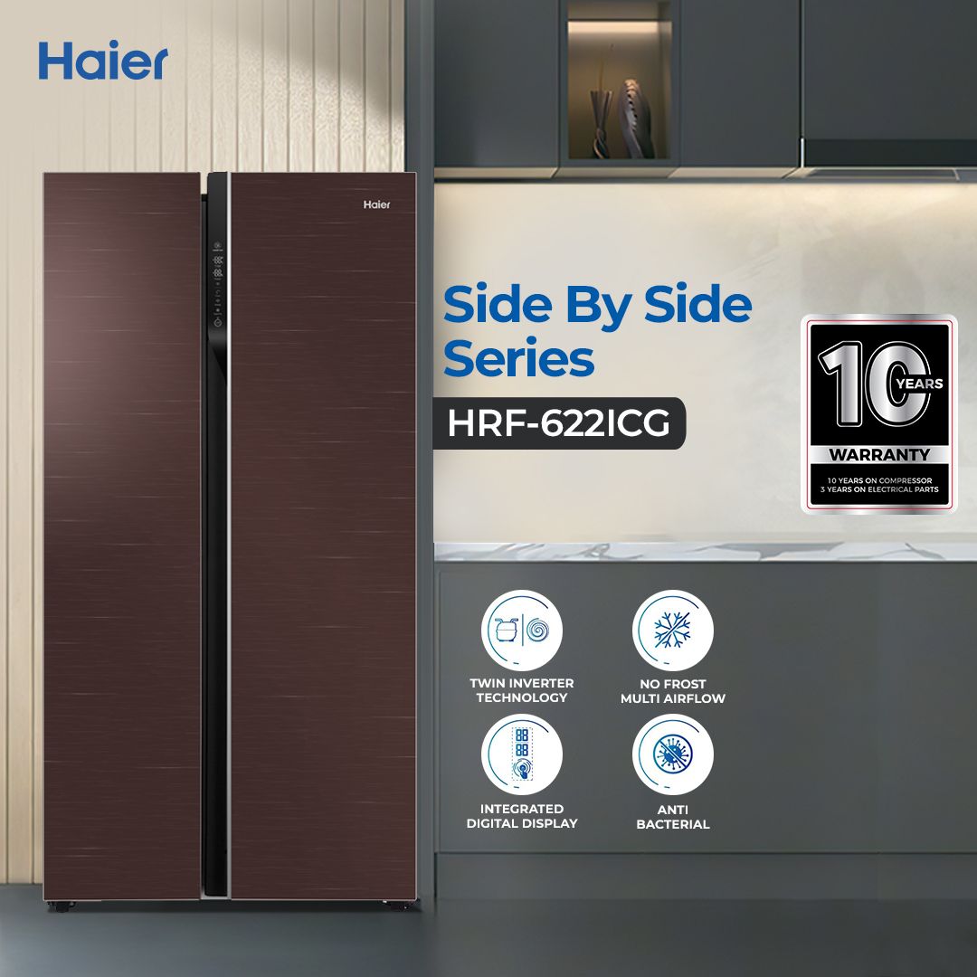 Haier HRF-622ICG Refrigerator