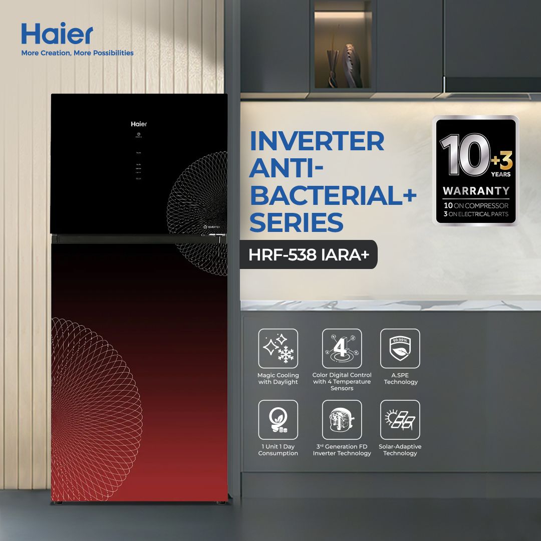 Haier HRF-538 IAPA+/IARA+ Refrigerator