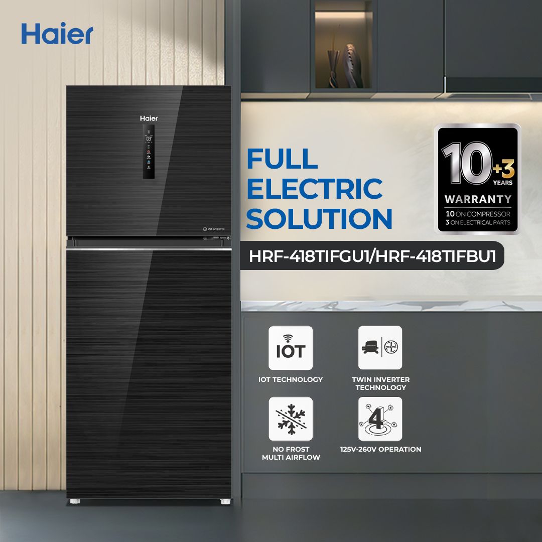 Haier HRF-418TIFBU1/TIFGU1 Refrigerator
