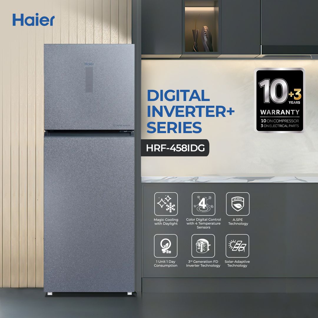 Haier HRF-458IDG+ Refrigerator