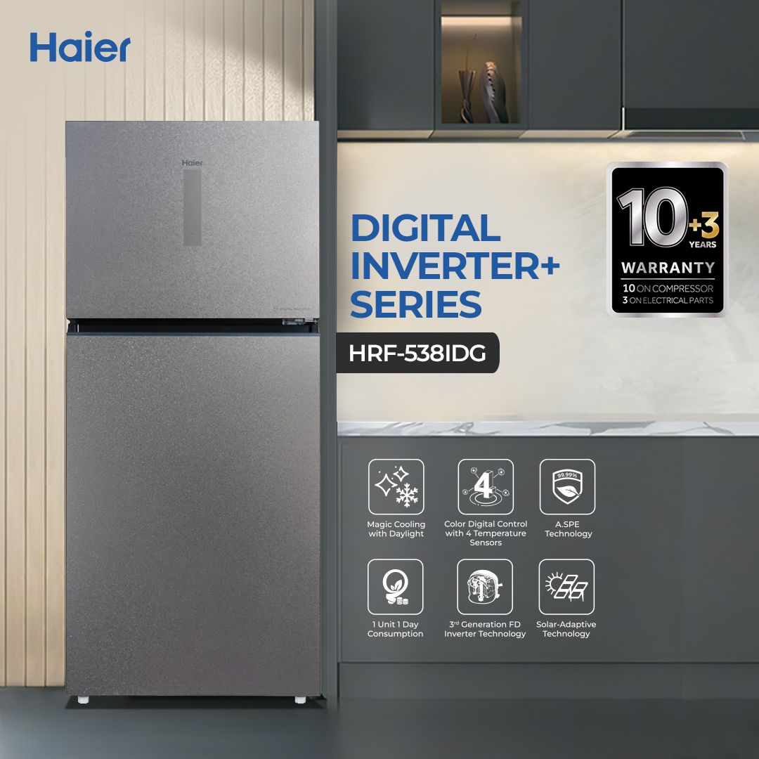 Haier HRF-538IDG+ Refrigerator