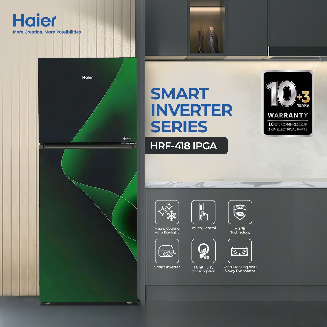 Haier HRF-418 IPRA/IPGA Refrigerator