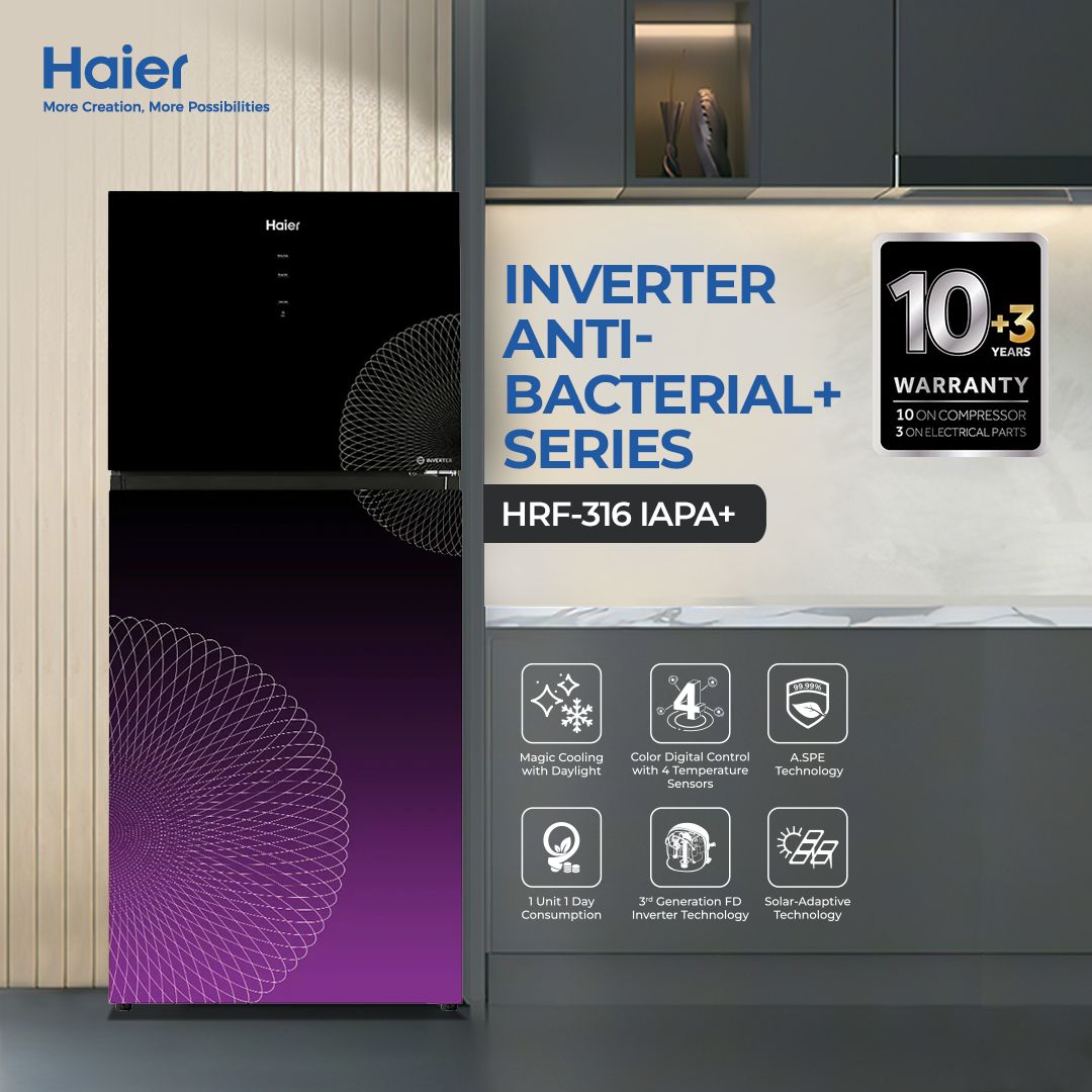 Haier HRF-316 IAPA+/IARA+ Refrigerator