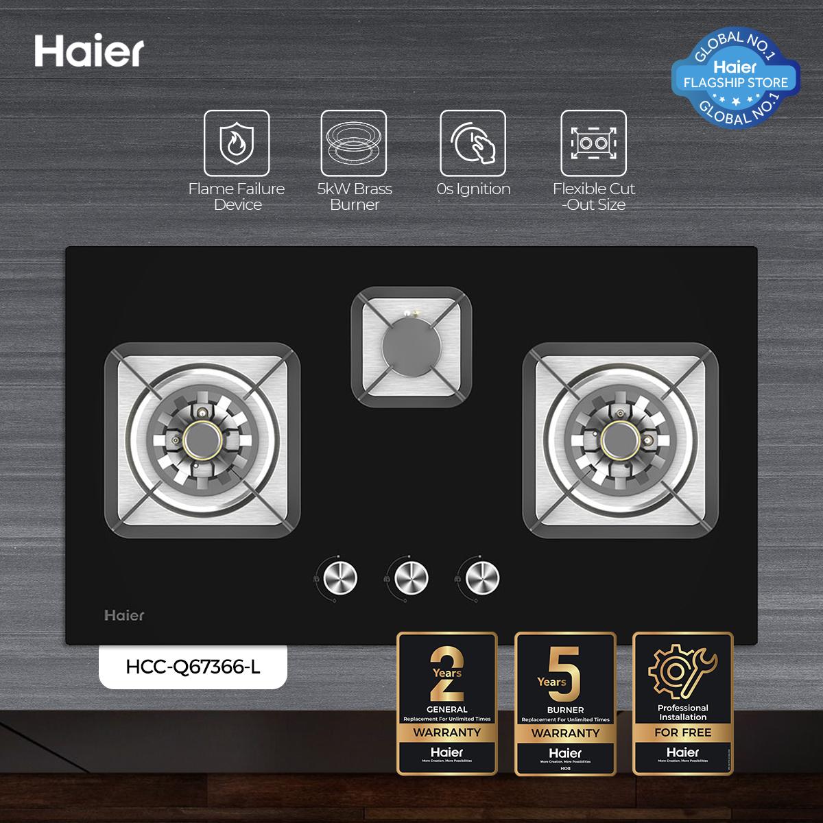 Haier HCC-Q67366+ Gas Hob