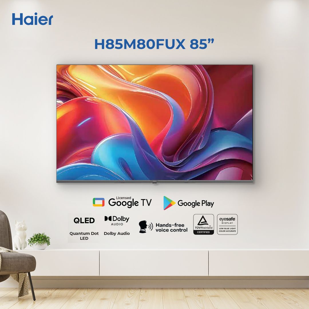 Haier H85M80+ 85" Smart TV