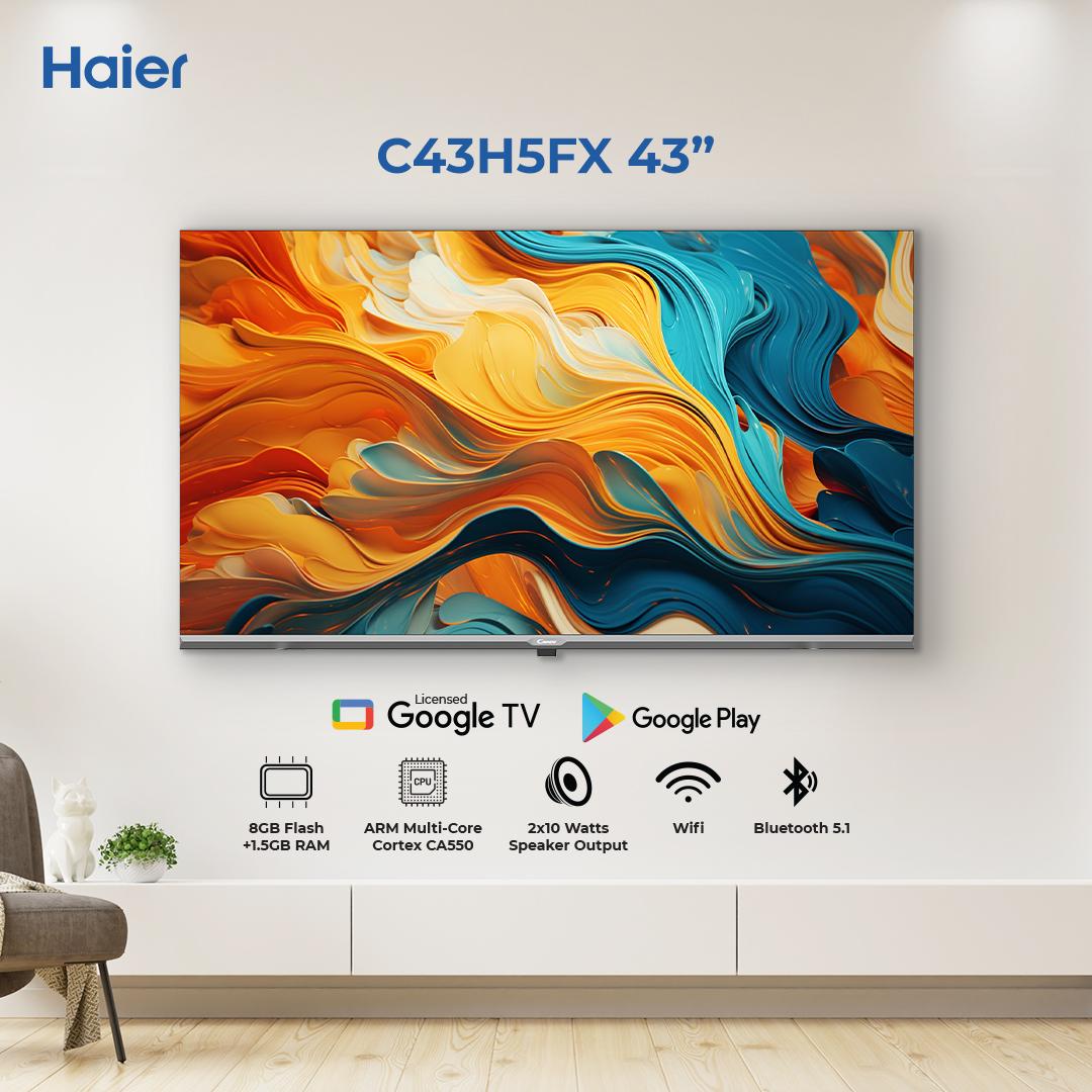 Haier C43H5FX+ 43" Smart TV