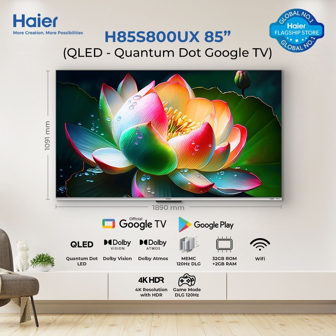 Haier H85S800UX 85" Smart TV