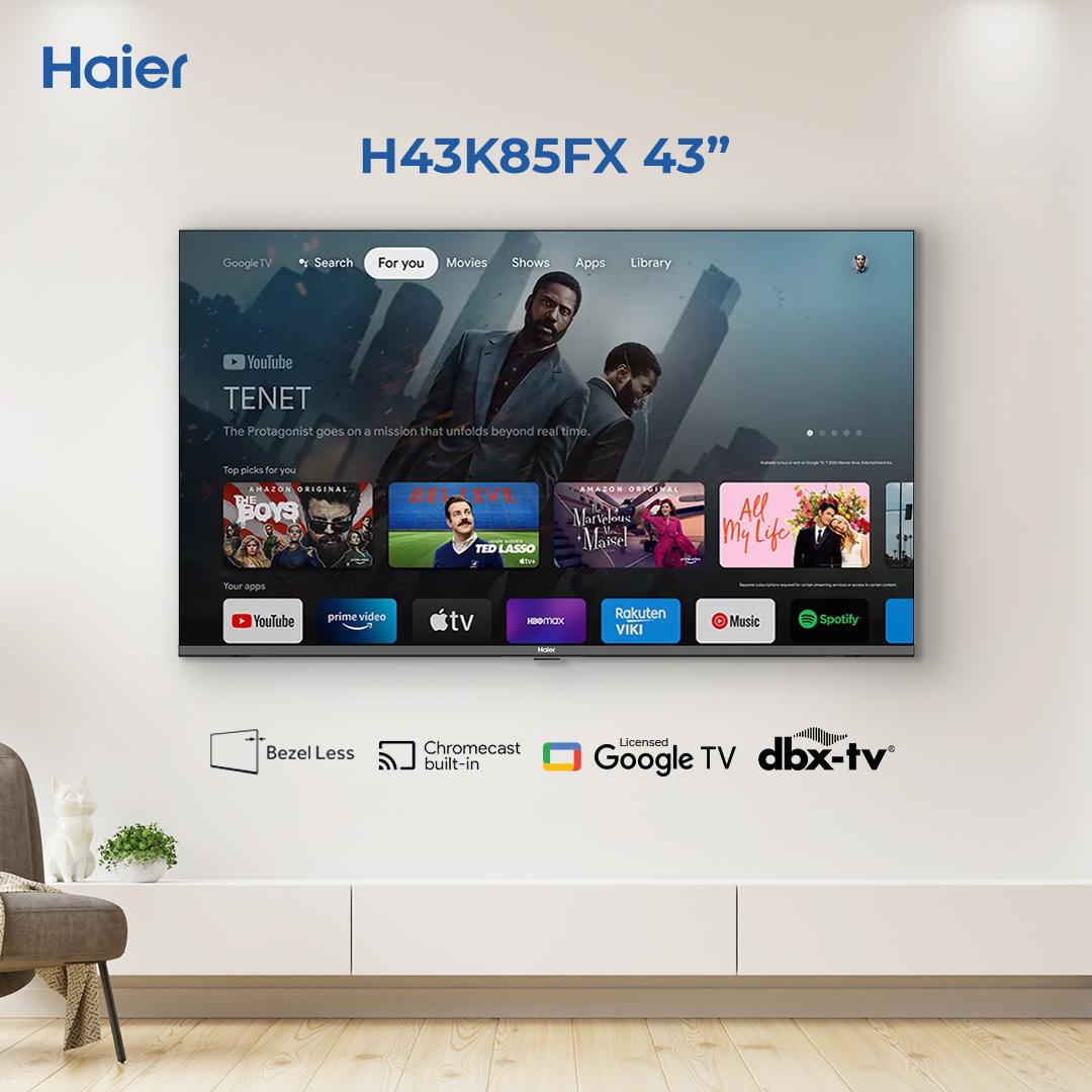 Haier H43K85FX+ 43" Smart TV