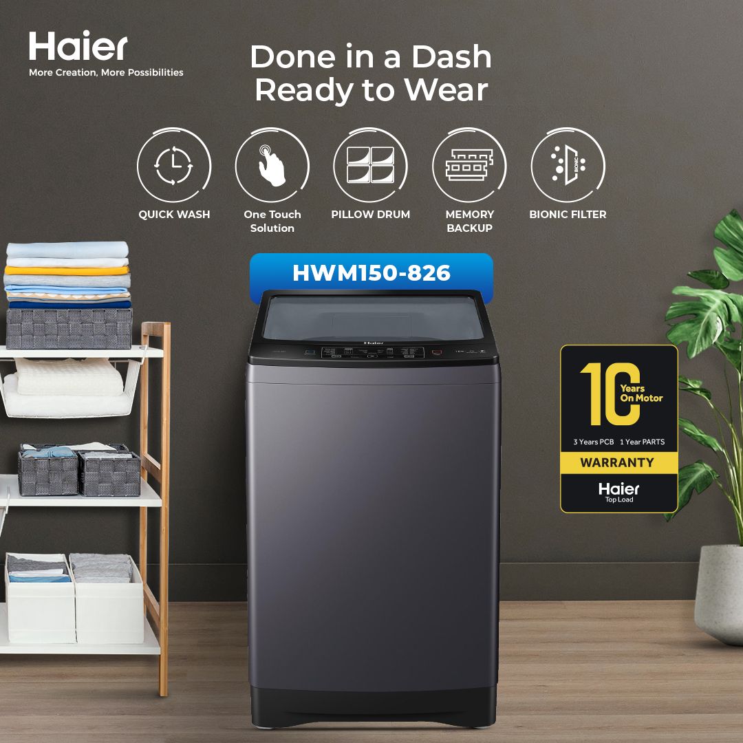 Haier HWM150-826 Washing Machine