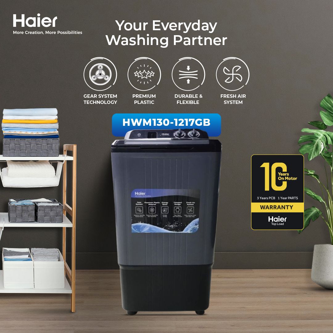 Haier HWM 130-1217 GB Washing Machine
