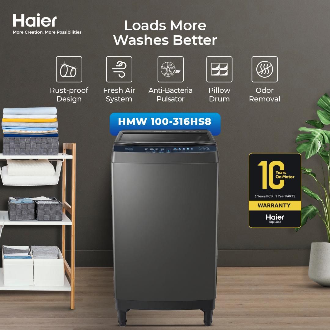 Haier HWM 100-316HS8 Washing Machine