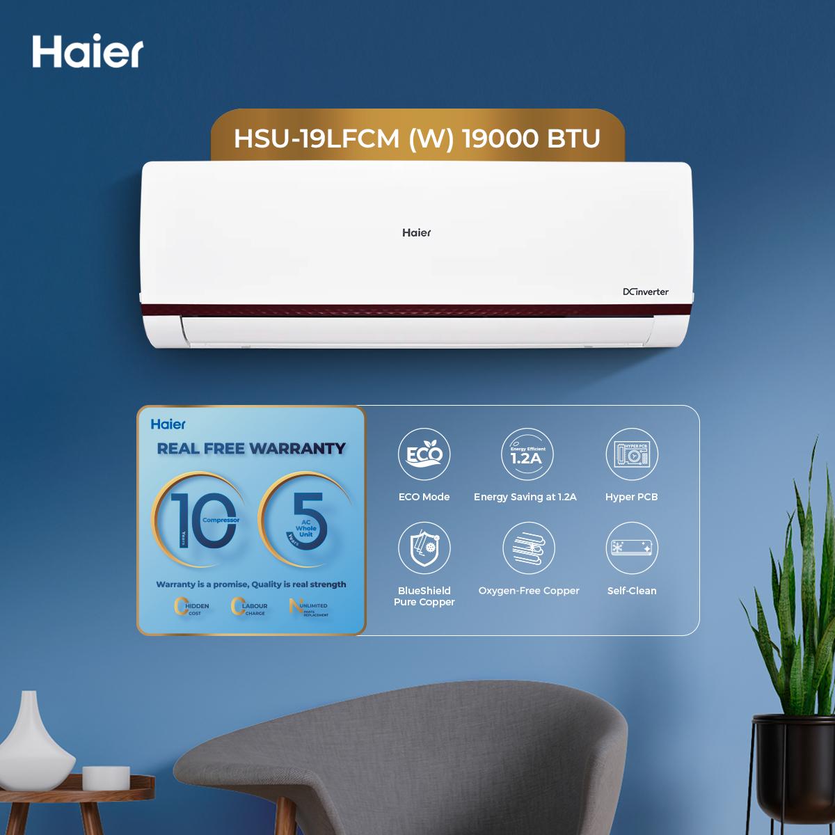 Haier HSU-19LFCM Air Conditioner