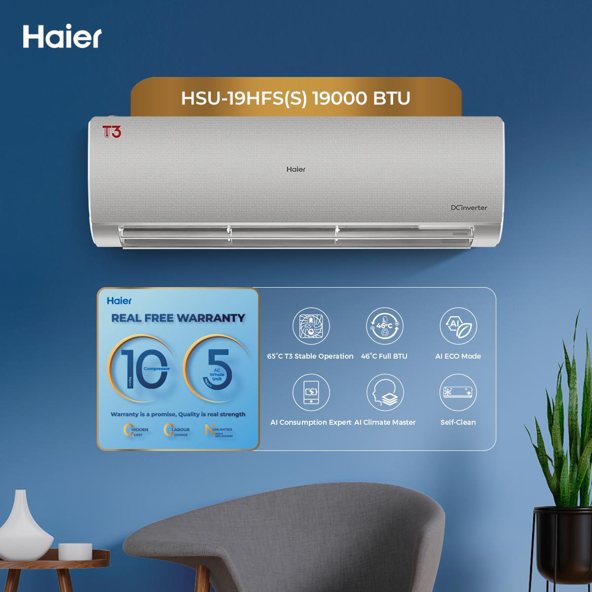 Haier HSU-19HFS(S) Air Conditioner