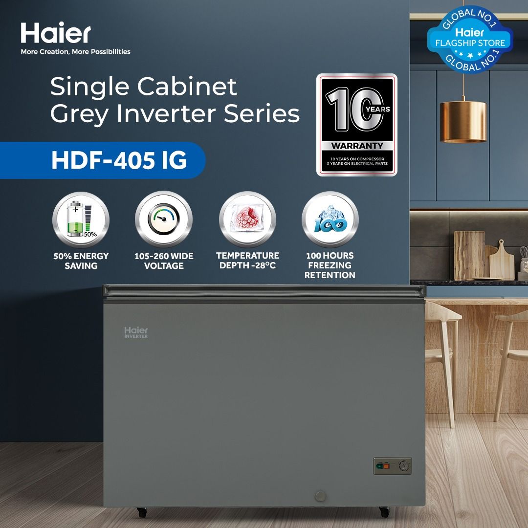 Haier HDF-405 IG Deep Freezer